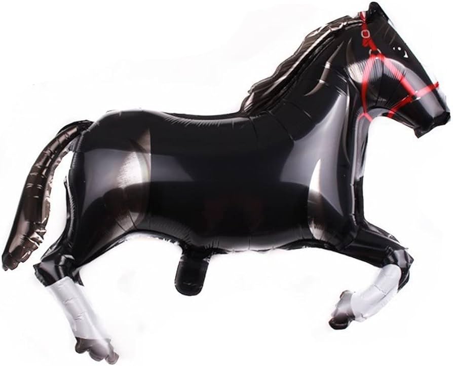 Amazon.co.jp: 馬の形 バルーン 風船 アルミホイル パーティー